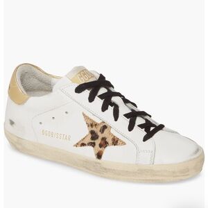 Golden Goose Women's Superstar Genuine Calf Hair Sneaker